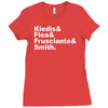 kiedes flea frusciante smith Ladies Fitted T-Shirt