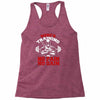 merc's gym training Racerback Tank