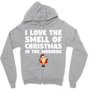 smell of christmas in the morning Zipper Hoodie