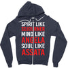 spirit, mind, soul pt Zipper Hoodie