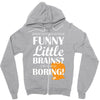 funny little brains Zipper Hoodie