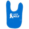 I Love Milf Baby Bibs