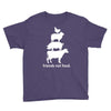 friends not food white Youth Tee
