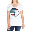 independence day Ladies Curvy T-Shirt