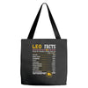 Leo Facts Zodiac Tote Bags