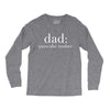dad pancake maker Long Sleeve Shirts