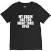 my brain has too many tabs open V-Neck Tee