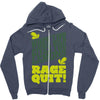 rage quit Zipper Hoodie