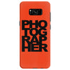 photographer camera photography modern text photos scrapbook geek t sh Samsung Galaxy S8