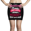 running mommy white Mini Skirts
