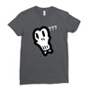 bad skull Ladies Fitted T-Shirt
