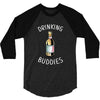 Drinking Buddies 3/4 Sleeve Shirt