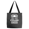 v t shirt inspired by deadliest catch   on the crab. Tote Bags