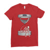 please wait Ladies Fitted T-Shirt
