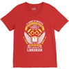 I Own It Forever The Title Librarian V-Neck Tee