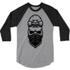 skate skull 3/4 Sleeve Shirt