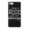 made in 1963 and still awesome iPhone 7 Case