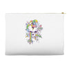 flying rainbow skull island Accessory Pouches