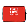 peace Love Laptop sleeve