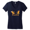 ginjas Women's V-Neck T-Shirt