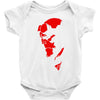 hellboy comic superhero cool Baby Bodysuit