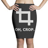 oh crop Pencil Skirts