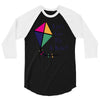 fly a kite 3/4 Sleeve Shirt