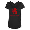 Nerv Gods In His Heaven Alls Right With The World Maternity Scoop Neck T-shirt