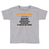 October Girl Hated By Many Toddler T-shirt