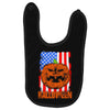 halloween american flag halloween american flag Baby Bibs