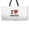 i love asturias Weekender Totes