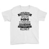 Super Cool Mimi Of A Freaking Awesome Grandson Youth Tee