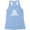 I Practice Yoga To Relieve Stress Racerback Tank