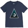 Abstract Planet V-Neck Tee