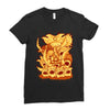 attack Ladies Fitted T-Shirt