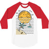 sun sleep 3/4 Sleeve Shirt