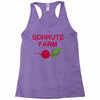 schrute farm Racerback Tank