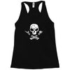 rock skull Racerback Tank