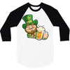 saint patrick day 3/4 Sleeve Shirt