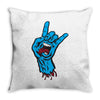 overheadkick tees Throw Pillow