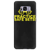 safe sex train gym workout funny gift Samsung Galaxy S8 Plus