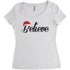 believe Women's Triblend Scoop T-shirt
