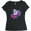 fossil fueled Women's Triblend Scoop T-shirt
