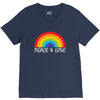 Peace &amp; Love V-Neck Tee