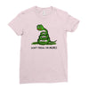 don't tread on memes Ladies Fitted T-Shirt