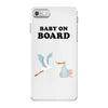 Baby On Board with Stork iPhone 7 Case