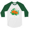pumpkin kisses 3/4 Sleeve Shirt