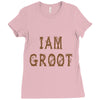 I am Groot Ladies Fitted T-Shirt