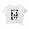 rex manning day Crop Top