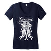 gemini Women's V-Neck T-Shirt
